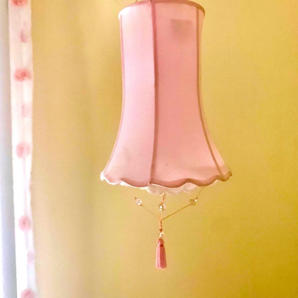 Pottery Barn Teen hanging shade.